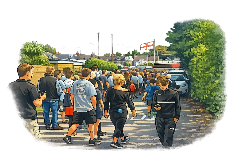 Fans illustration